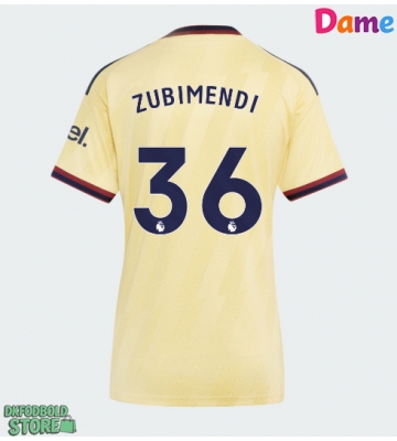 Arsenal Martin Zubimendi #36 Replika Tredjetrøje Dame 2026-27 Kortærmet
